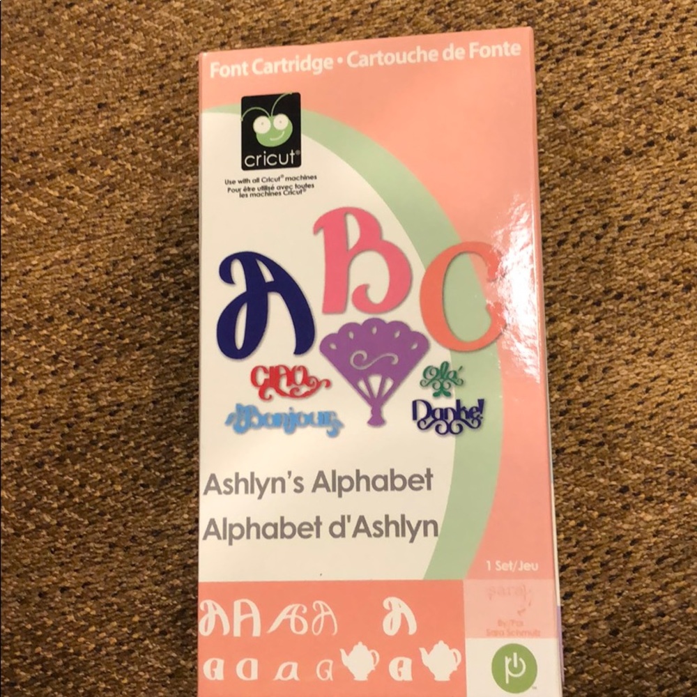 Cricut Cartridge Ashlyn’s Alphabet